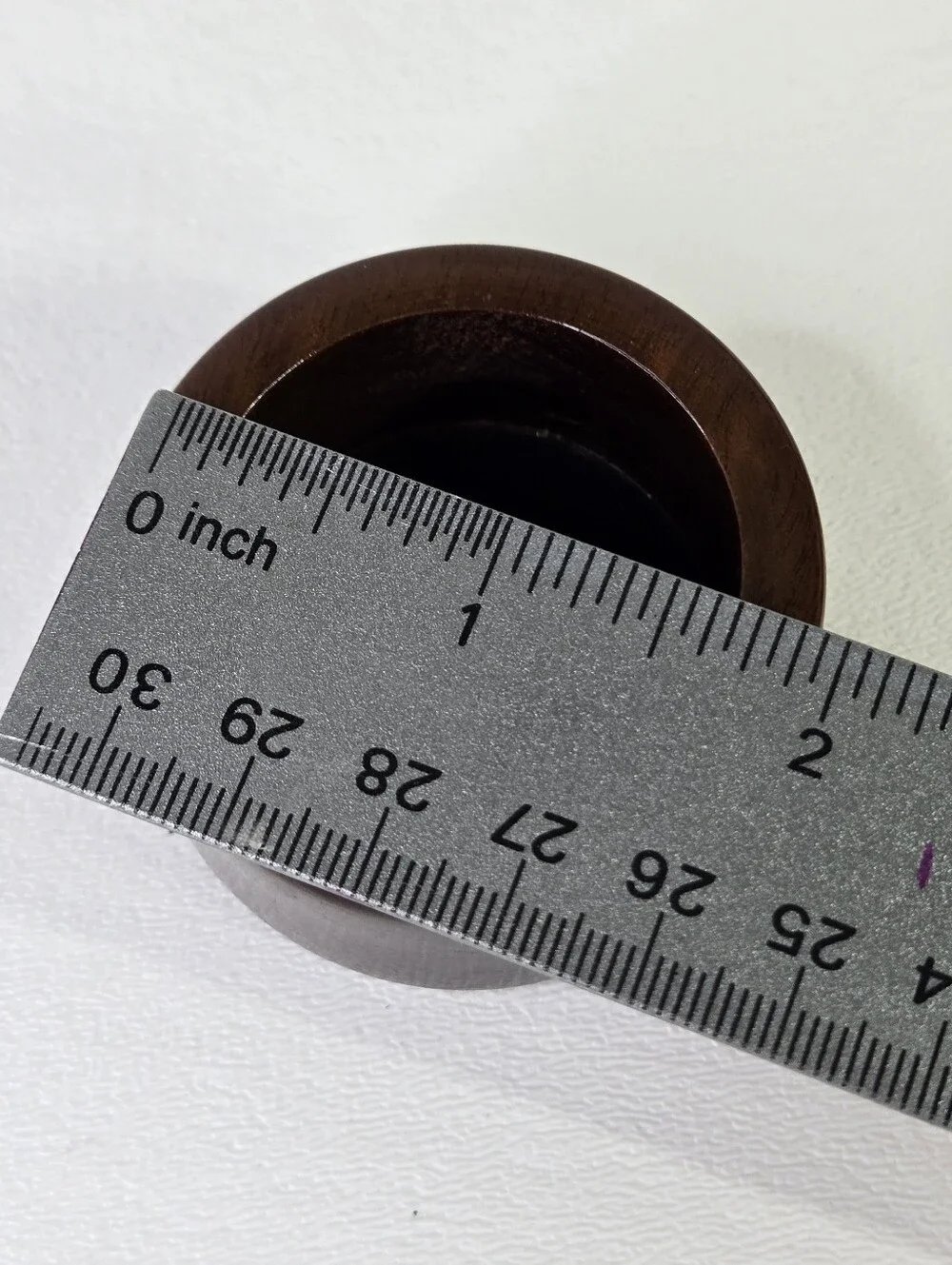 Vintage Wood Mini Box‎ w/Lid Trinket Jewelry Ring Small Elegant Stash Box MCM